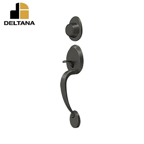 Deltana - Montego Handleset Dummy - 1-3/8" - 2" Door Thickness - Optional Finish