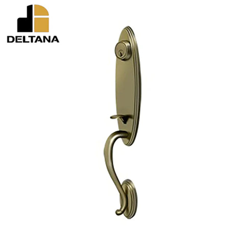 Deltana - St. Ann Handleset - Entry - Solid Brass