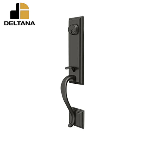 Deltana - Kingston Handleset - Entry - Solid Brass - Optional Finish