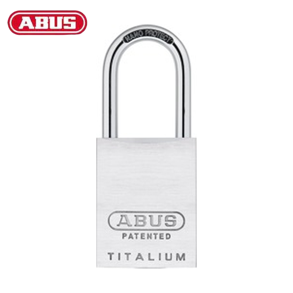 Abus - 84003 - Padlock Aluminum 83Al/40 Without Cylinder - Optional Keying - Optional Finish - UHS Hardware