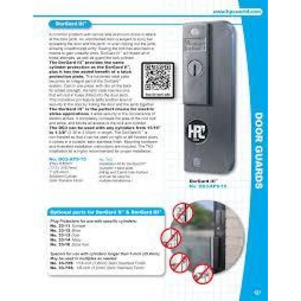 HPC / Scotsman High Security Dorgard III - UHS Hardware