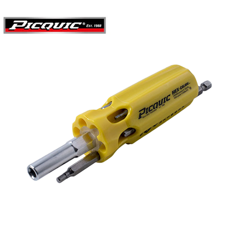 PICQUIC - Hex Calibre - SAE Hex Keys - 7 Pcs - W/ 3/32", 7.64", 1/8", 9/64", 5/32", 3/16", 7/32" - UHS Hardware