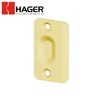 Hager - 1448 - Strike Plate - Optional Finish