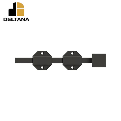 Deltana - 8" Modern Surface Bolt - Heavy Duty - Solid Brass - Optional Finish