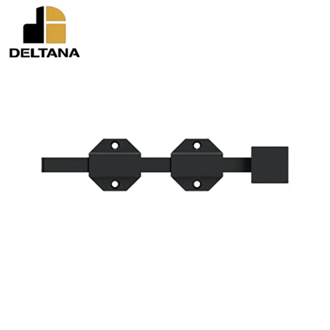 Deltana - 8" Modern Surface Bolt - Heavy Duty - Solid Brass - Optional Finish