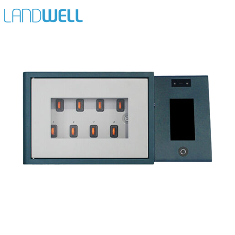 Landwell - I Keybox - Intelligent Key Management System - Android OS - Single Cabinet - Key Safe - RFID - 8 Key slots - UHS Hardware
