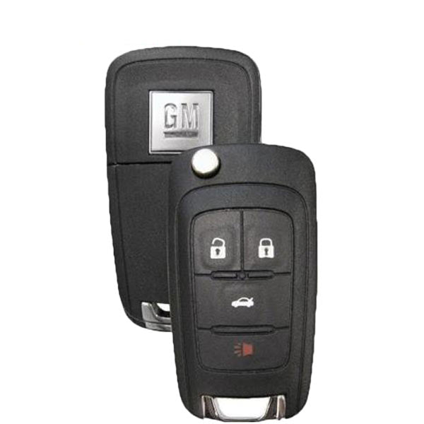 2010-2019 GMC Chevrolet Buick / 4-Button Flip Key / PN: 5913396 / OHT01060512 (Strattec) - UHS Hardware