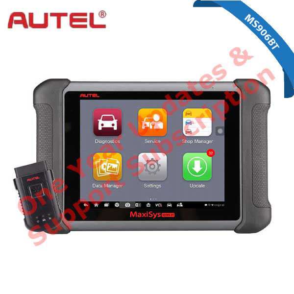 Autel - MaxiSYS MS906BT - Advanced Smart Diagnostic Tool - Updates & Support Sub - 1 YEAR - UHS Hardware