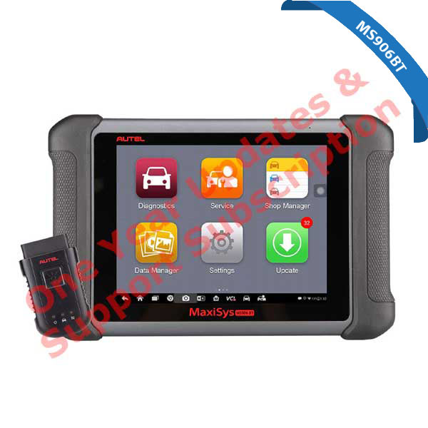 Autel - MaxiSYS MS906BT - Advanced Smart Diagnostic Tool - Updates & Support Sub - 1 YEAR - UHS Hardware