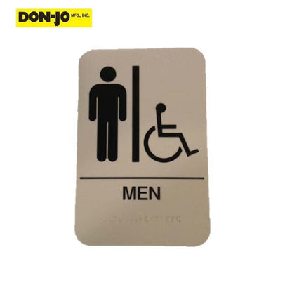 Don-Jo - HS 9050 01 - ADA Sign - UHS Hardware