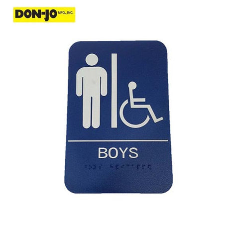 Don-Jo - HS 9070 07 - ADA Sign - UHS Hardware