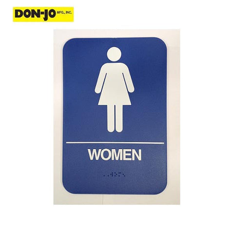 Don-Jo - HS 9070 04 - ADA Sign - UHS Hardware