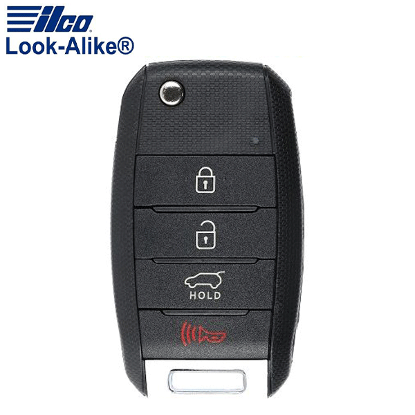2013-2015 Kia Sorento / 4-Button Flip Key / PN: 95430-1U500 / TQ8-RKE-3F05 (XMA F/L)  (AFTERMARKET) - UHS Hardware