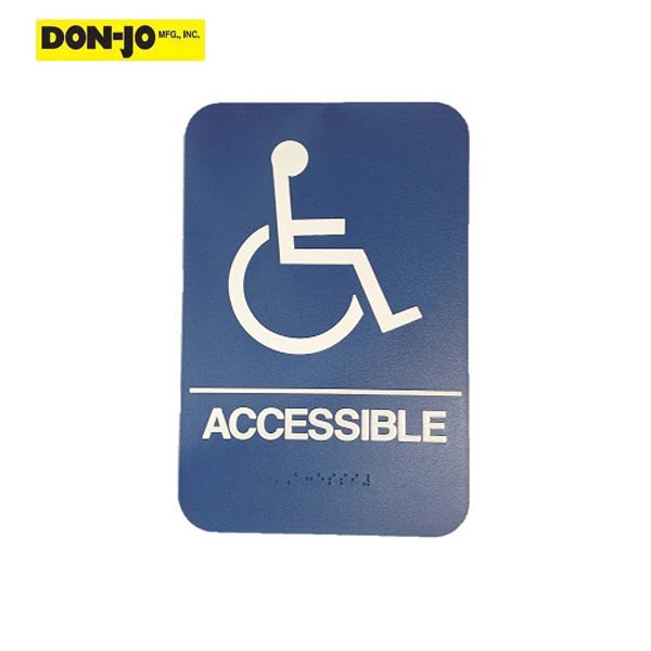 Don-Jo - HS 9070 06 - ADA Sign - UHS Hardware