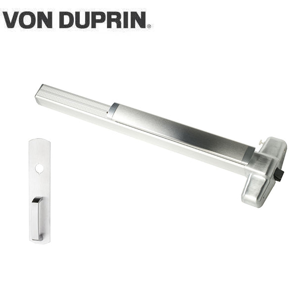 Von Duprin 99NL326D Rim Exit Device with Night Latch Pull Satin