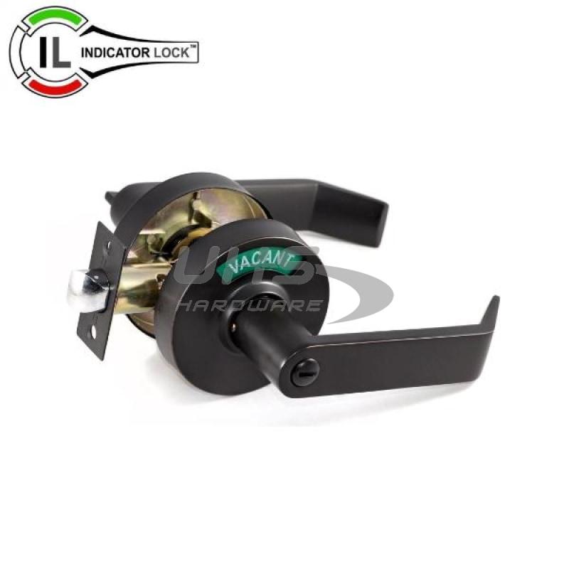 Privacy Commercial Lever Handle w/ INDICATOR - ORB - UHS Hardware