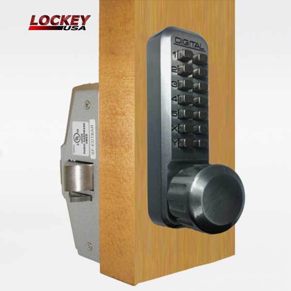 Lockey - 230-P - Keyless Panic Trim - with Oversized Knob - UHS Hardware
