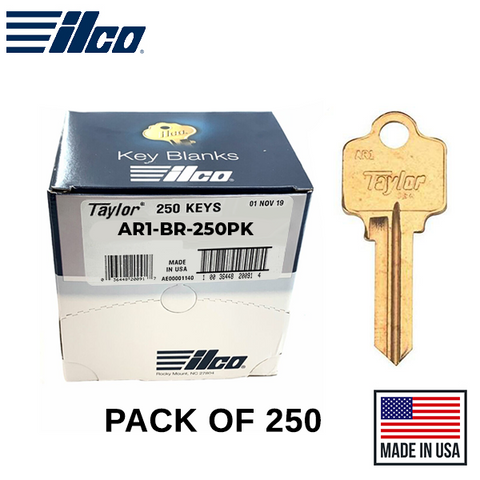 AR1-BR ARROW Key Blank - 250 Pack - ILCO - UHS Hardware