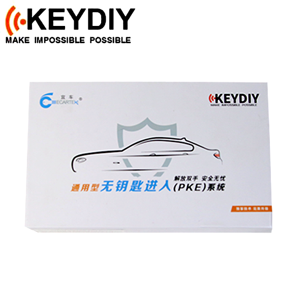 1997-2014 KEYDIY Mercedes / 4-Button Fobik / IYZ-3312 / PKE Key (Passive Keyless Entry) - Mercedes Style (Pack of 2) - UHS Hardware