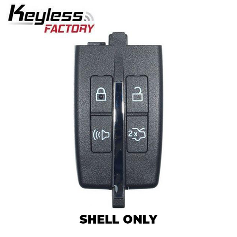 2009-2012 Ford Taurus / 4-Button Smart Key SHELL for M3N5WY8406 (SKS-FRD050) - UHS Hardware
