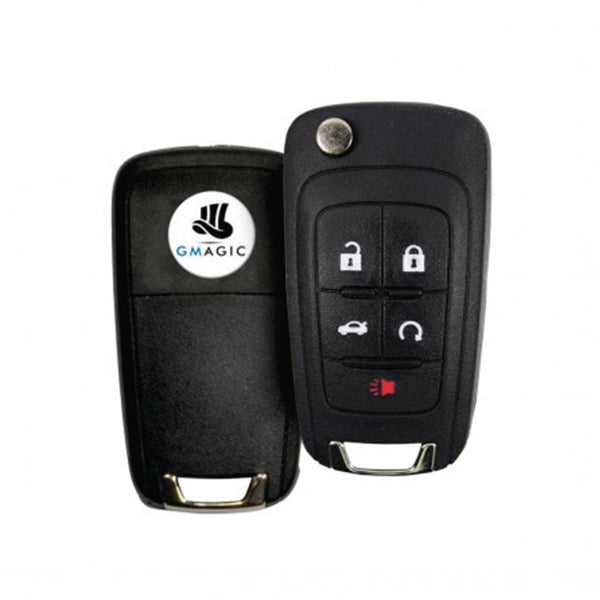 2010-2020 GMagic / 5-Button Universal Flip Key / Instantly Reusable - UHS Hardware