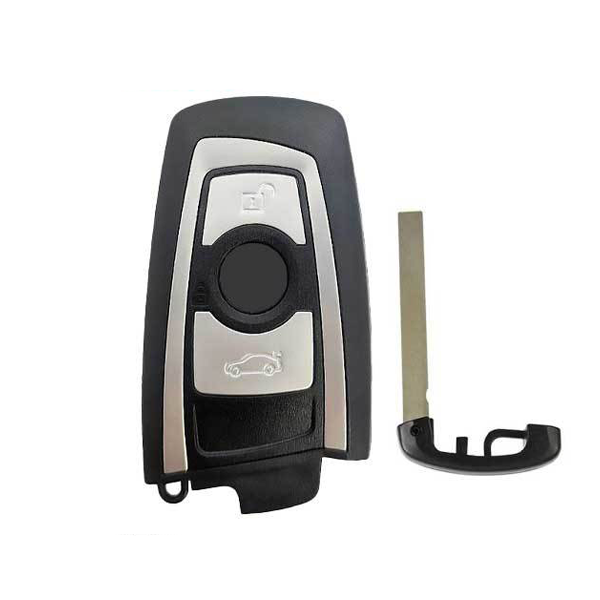 2009-2014 BMW 3, 4 and 5 Series / 3-Button Smart Key SHELL for YGOHUF5662 (SKS-BMW-1266) - UHS Hardware