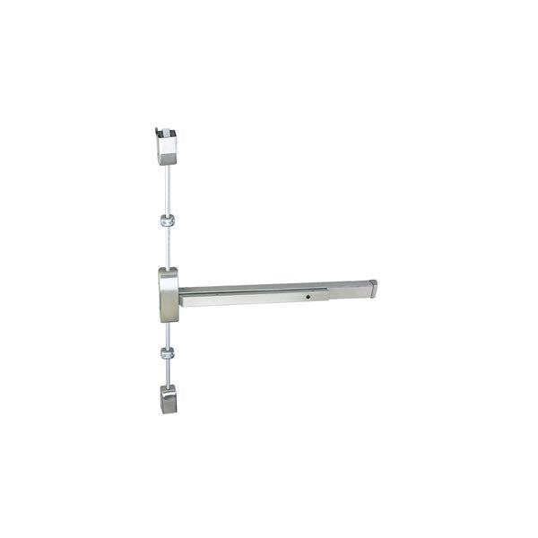 Cal-Royal - A9860V3684 - Surface Vertical Rod Exit Device - Stainless Steel - Optional Fire Rating - Grade 1 - UHS Hardware