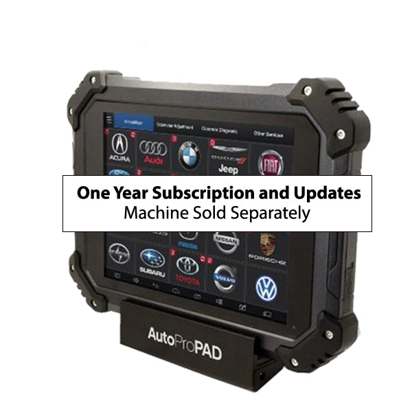 AutoProPAD Updates & Support Subscription - 1 YEAR  (XTOOL) - ( machine sold separately ) - UHS Hardware