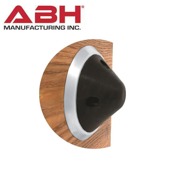 ABH - 1842 Ligature Resistant Large Conical Wall Stop - Optional Finish