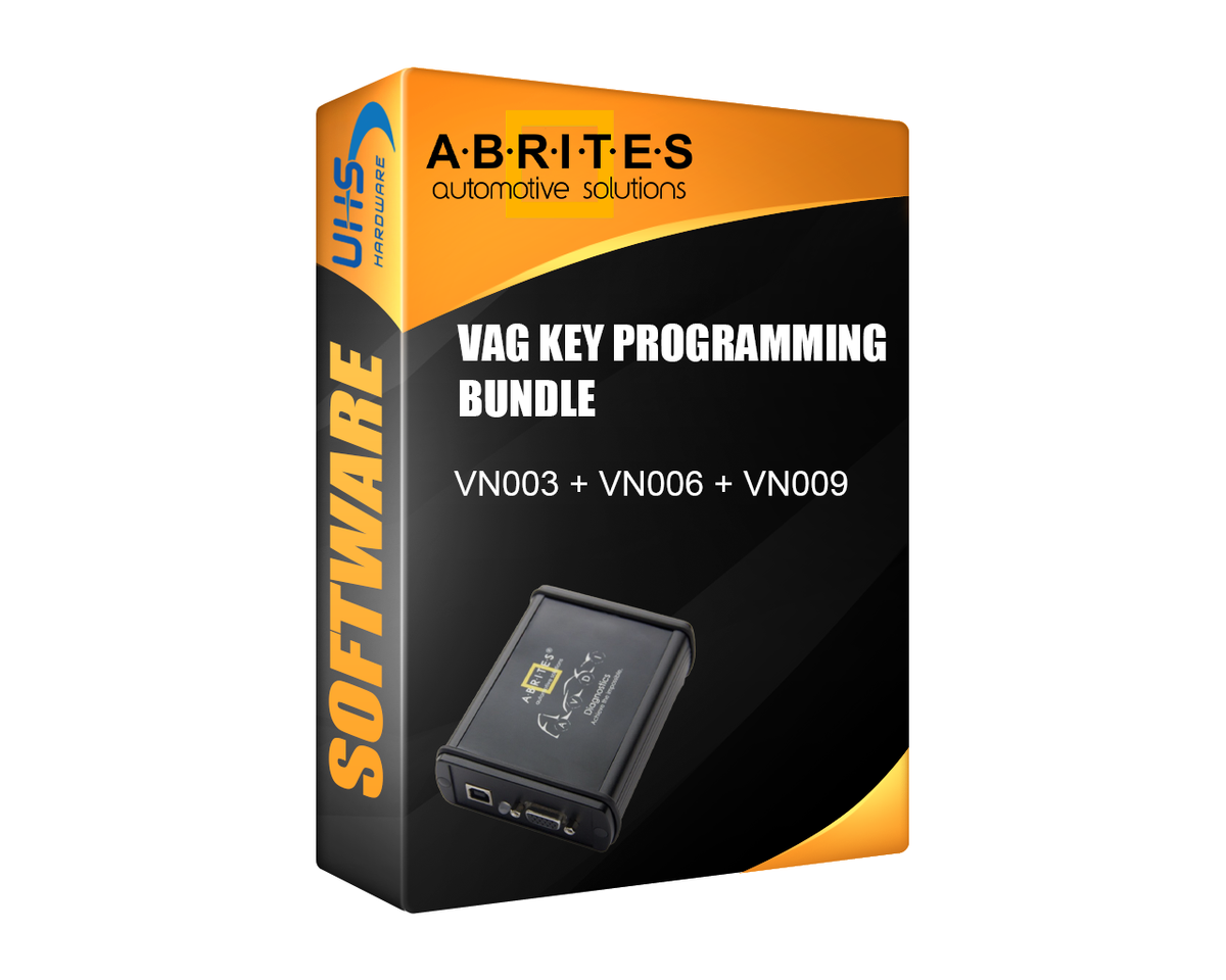 ABRITES - AVDI - VAG KEY Programming Bundle -  VN003 + VN006 + VN009 And Adapter Cables - UHS Hardware