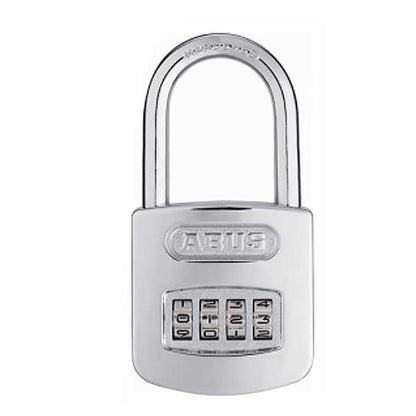 Abus - 160/50HB50 C - Steel / Chrome - 4-Dial Resettable Padlock - 2" Shackle - UHS Hardware