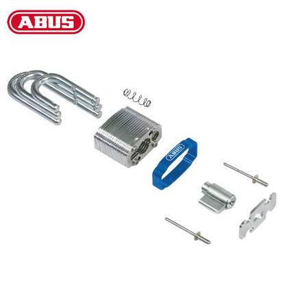 Abus - 41 - Eterna Laminated Steel Padlock Blue Bumper - Optional Lock Body Width - Optional Shackle Length - UHS Hardware