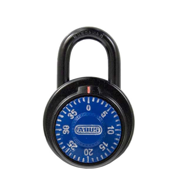 Abus - 78/50 KC B  - Combination 3-Dial Padlock w/ Key Control  - 1-31/32" Width - UHS Hardware