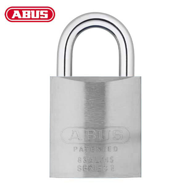 Abus - 83AL/45 - Aluminum Padlock - S2 - Schlage Everest - Zero Bitted - 6 Pin - Optional Finish - Rekeyable - 1-27/32" Width - UHS Hardware