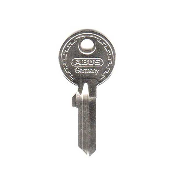 Abus - 24/41 KBR (4-pin) Metal Key Blank for Abus Diskus Padlocks (ABS-90010) - UHS Hardware