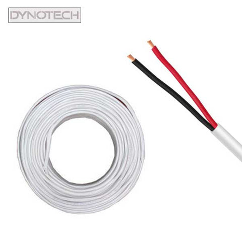 DynoTech - AC222 - 22/2C - Sound / Security - General Purpose Cable - STR - CM - 500ft - White - UHS Hardware