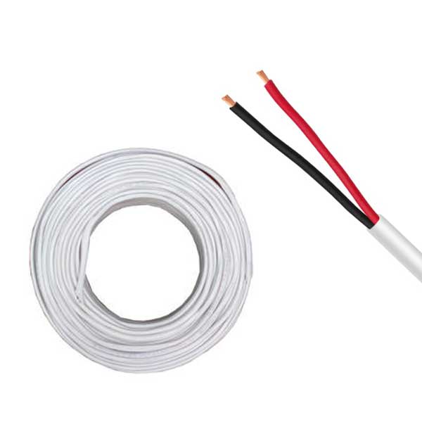DynoTech - AC222 - 22/2C - Sound / Security - General Purpose Cable - STR - CM - 500ft - White - UHS Hardware
