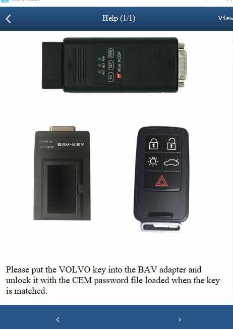 Volvo - Module #12 for Mini ACDP - IMMO - Volvo 2009- 2018 - UHS Hardware