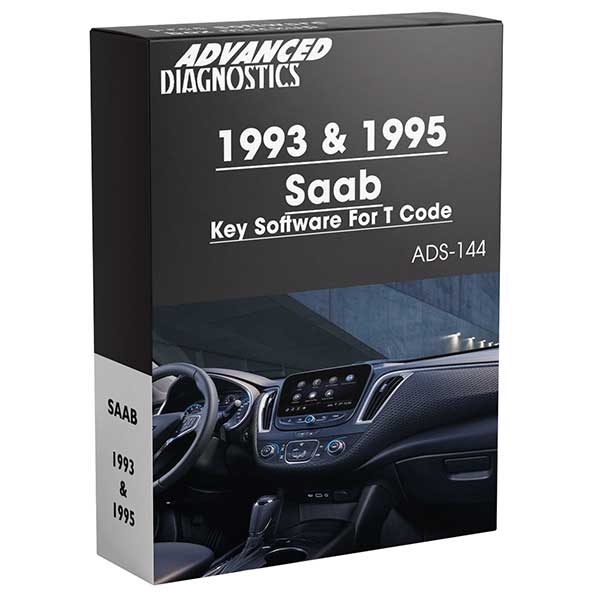 Advanced Diagnostics - ADS144 - 1993/1995 - Saab Key Software For T Code - Category B - UHS Hardware