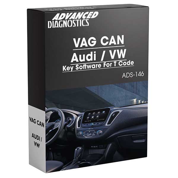 Advanced Diagnostics - ADS146 - Audi / VW - VAG CAN Key Software For T Code - Category A - UHS Hardware