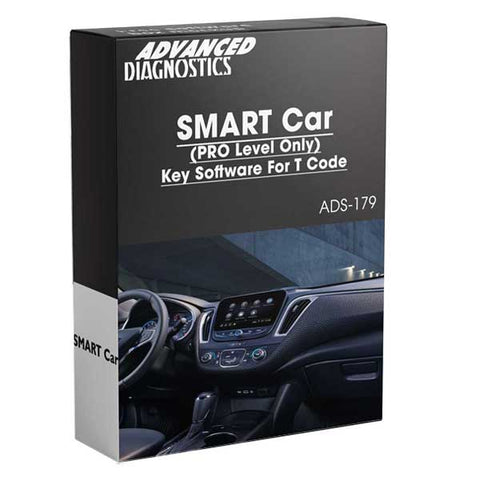 Advanced Diagnostics - ADS179 - SMART Car Key Software For T Code - PRO Level Only - Category A - UHS Hardware
