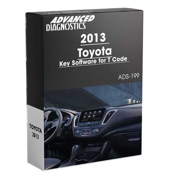 Advanced Diagnostics - ADS199 - 2013 - Toyota Key Software For T Code - PRO Level Only - Category B - UHS Hardware