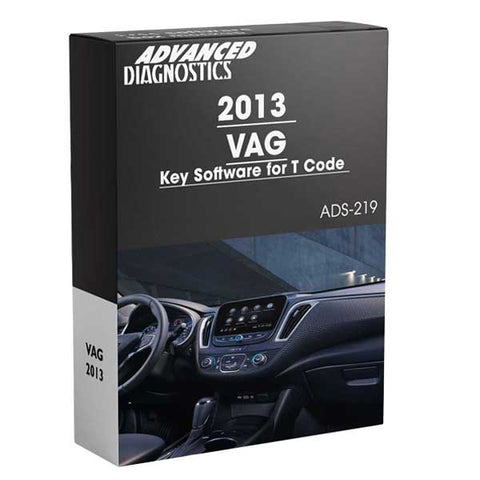 Advanced Diagnostics - ADS219 - 2013 - VAG Software For T Code - PRO Level Only - Category A - UHS Hardware