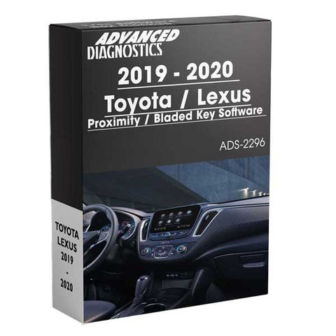 Advanced Diagnostics - ADS2296 - 2019-2020 Toyota & Lexus Proximity / Bladed Keys Software  For Smart Pro - UHS Hardware