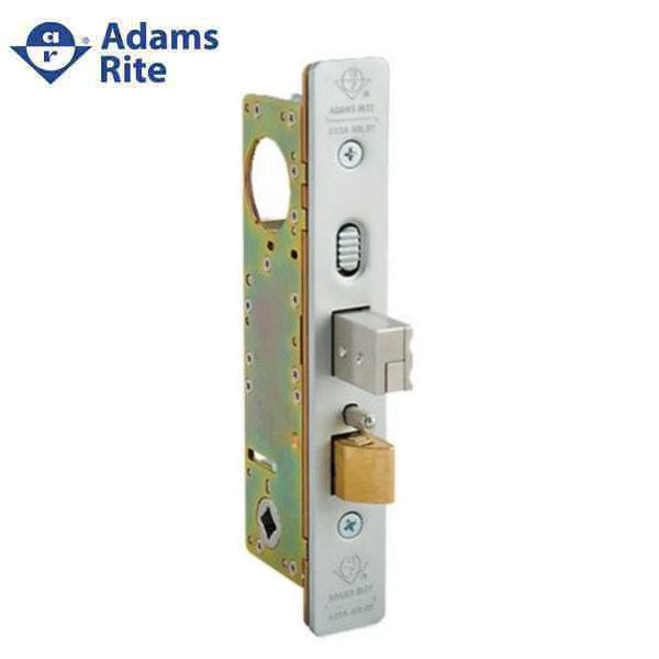 Adams Rite - 2910 -  Dual Force Interconnected Boxed Lockset - 1-1/8"  Backset - Flat Strike - LH - Aluminum - UHS Hardware