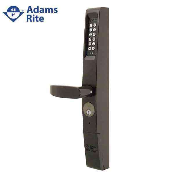 Adams Rite - eForce 3090-150 - Narrow Stile - Keyless Entry Electronic Lever Trim - Dark Bronze Anodized - UHS Hardware