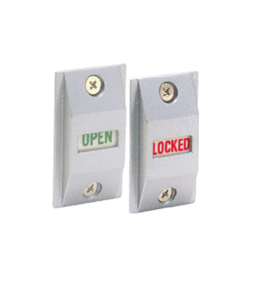 Adams Rite - 4089 -  Privacy Exit Indicator - 1-3/4" Door - Aluminum Anodized - UHS Hardware