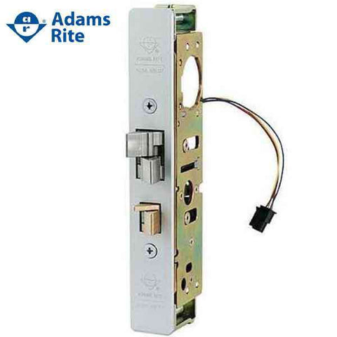 Adams Rite - Steel Hawk 4300 E-Latch - Electrified Deadlatch -1-1/8" Backset - Surface Mount - Std Jamb - Aluminum - 12 /16 / 24 VDC - UHS Hardware