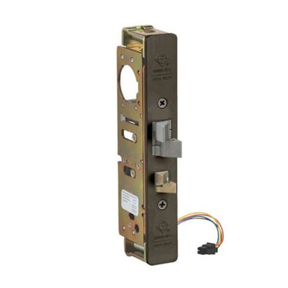 Adams Rite - 4300 - Steel Hawk E-Latch - Electrified Deadlatch - 1-1/2" Backset - Surface Mount - Std Jamb - Dark Bronze - 24VDC - UHS Hardware