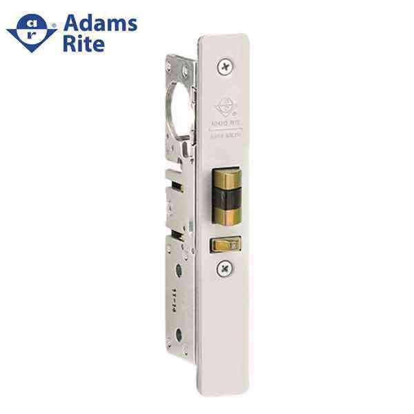 Adams Rite - 4511 -  Standard Duty Deadlatch - 31/32" Backset - LH /RHR - Mortised  2-5/8"  - FLT/ST - Radial Faceplate - Aluminum - Metal Door - UHS Hardware